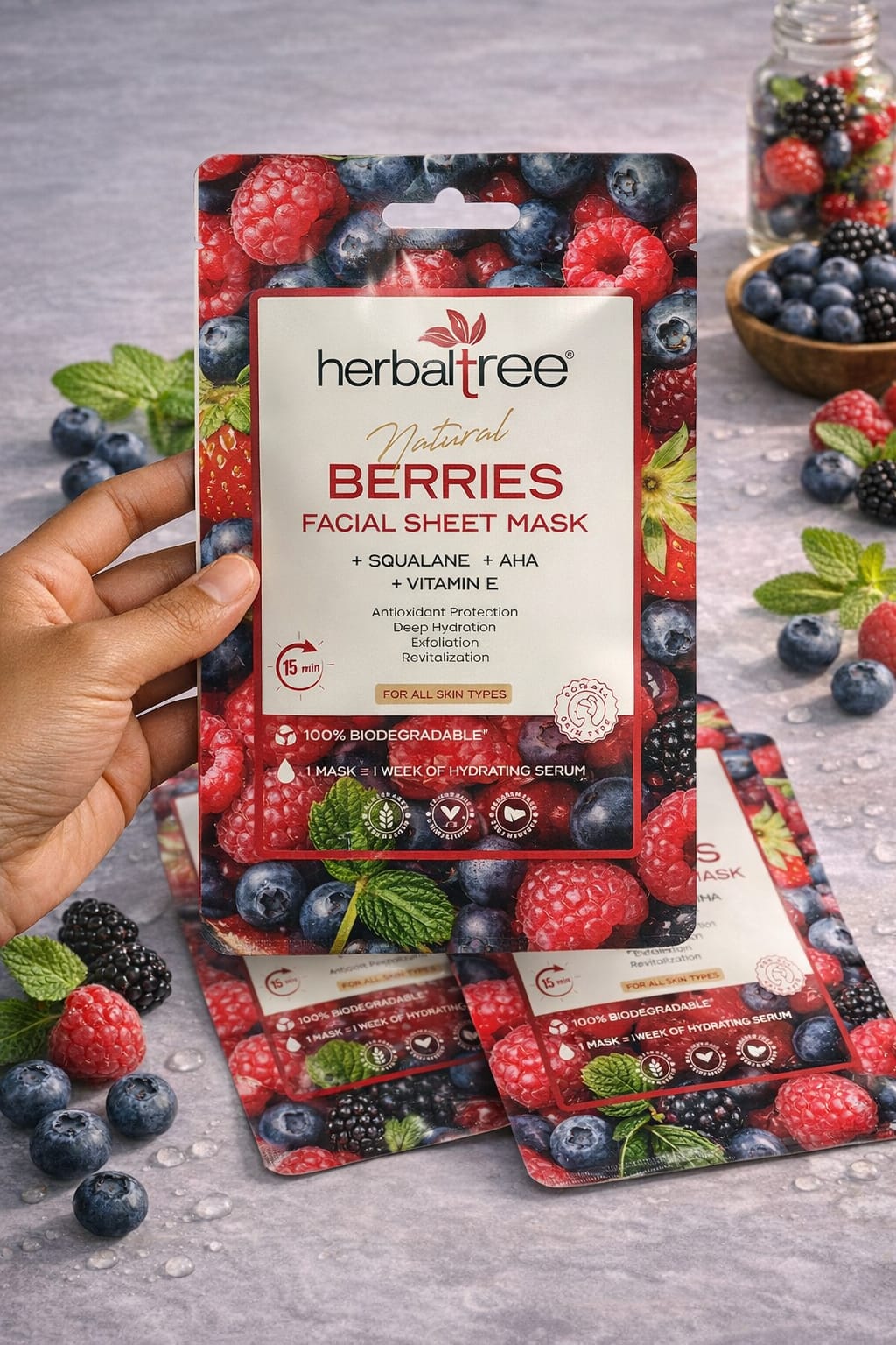 Berries Facial Sheet Mask